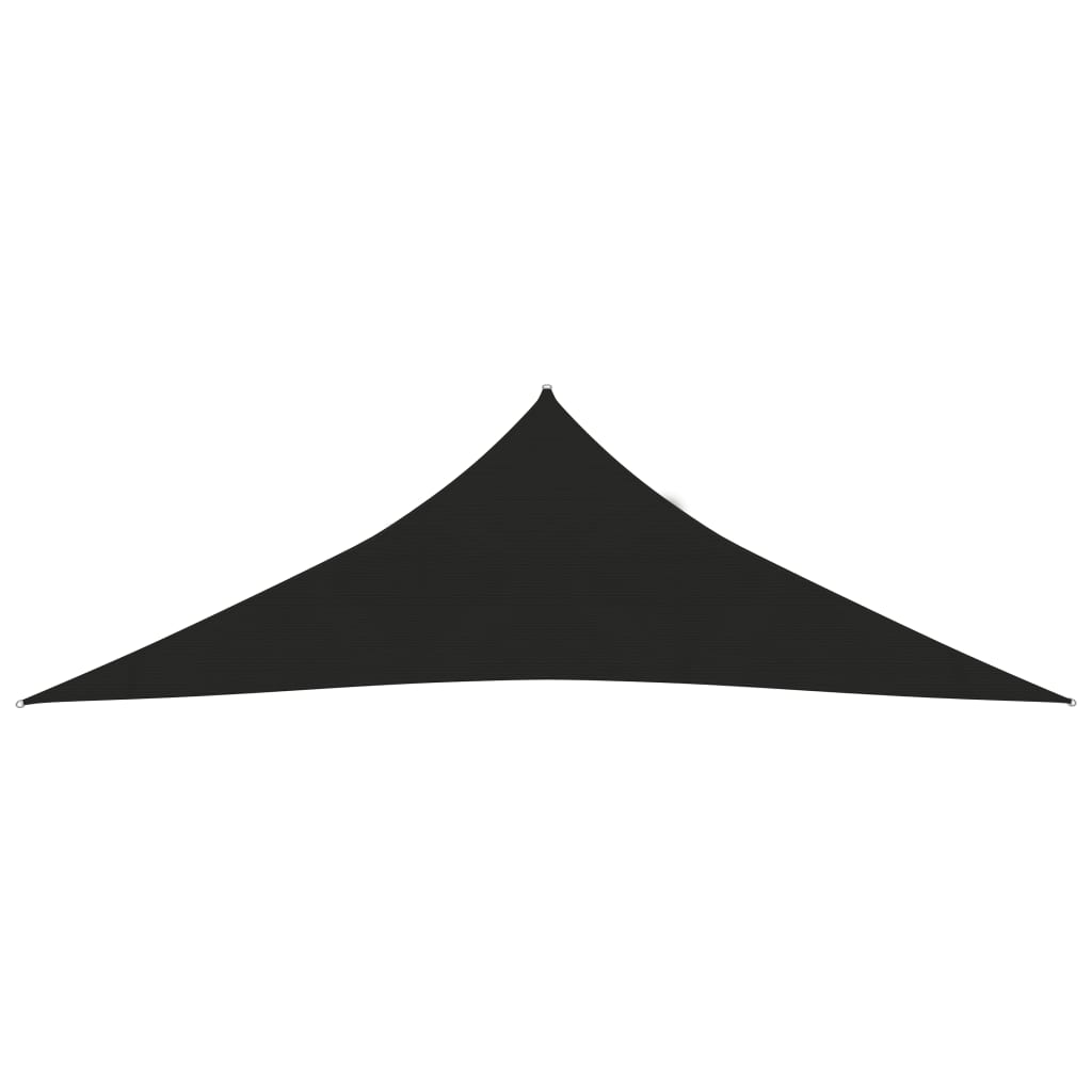 Sunshade Sail 160 g/Black 2.5x2.5x3.5 m