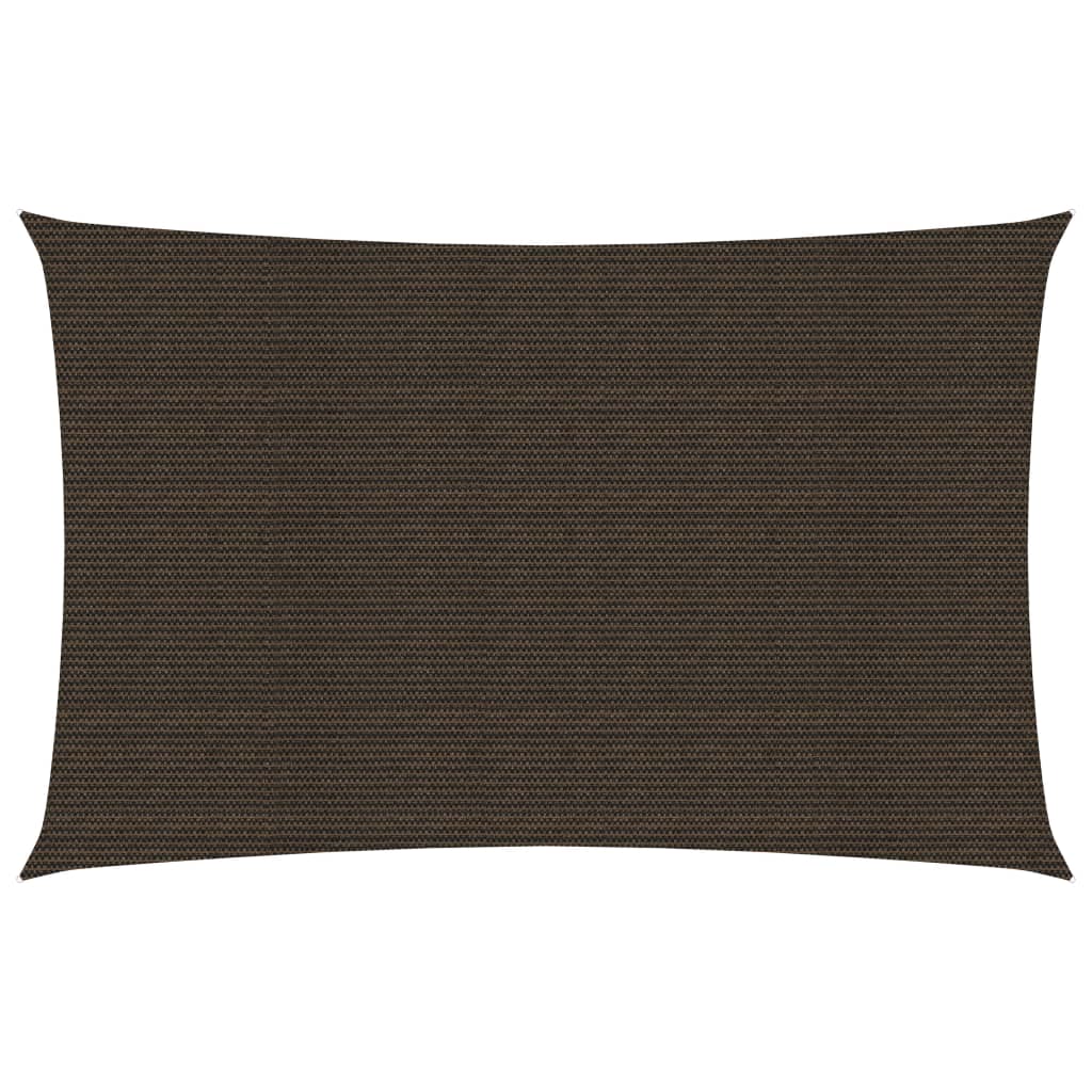 Sunshade Sail 160 g/Brown 3x5 m