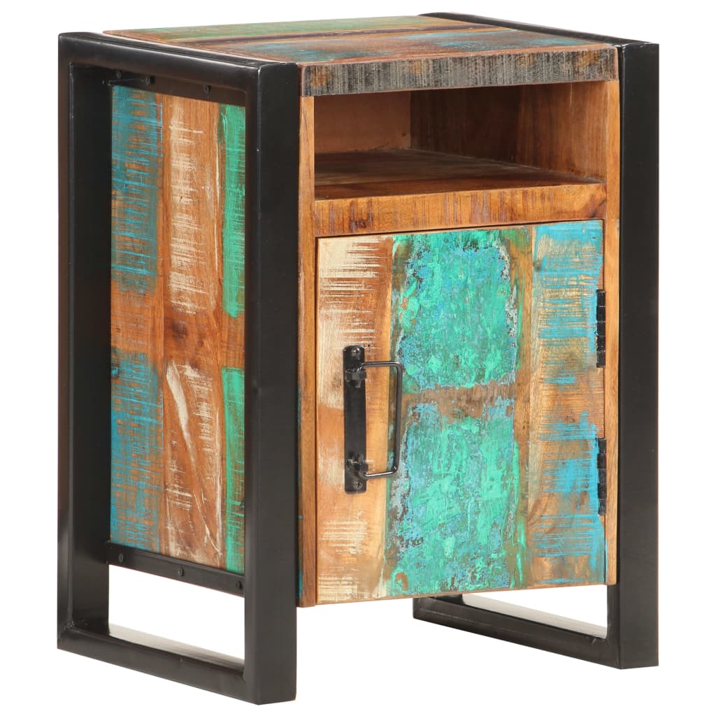 Bedside Table - PALMER Nightstand Multi Colour 40cm