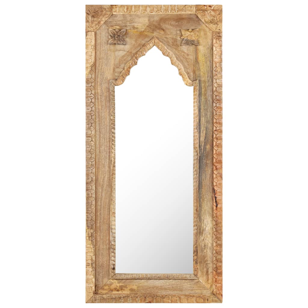 Mirror 50x3x110cm Solid Mango Wood