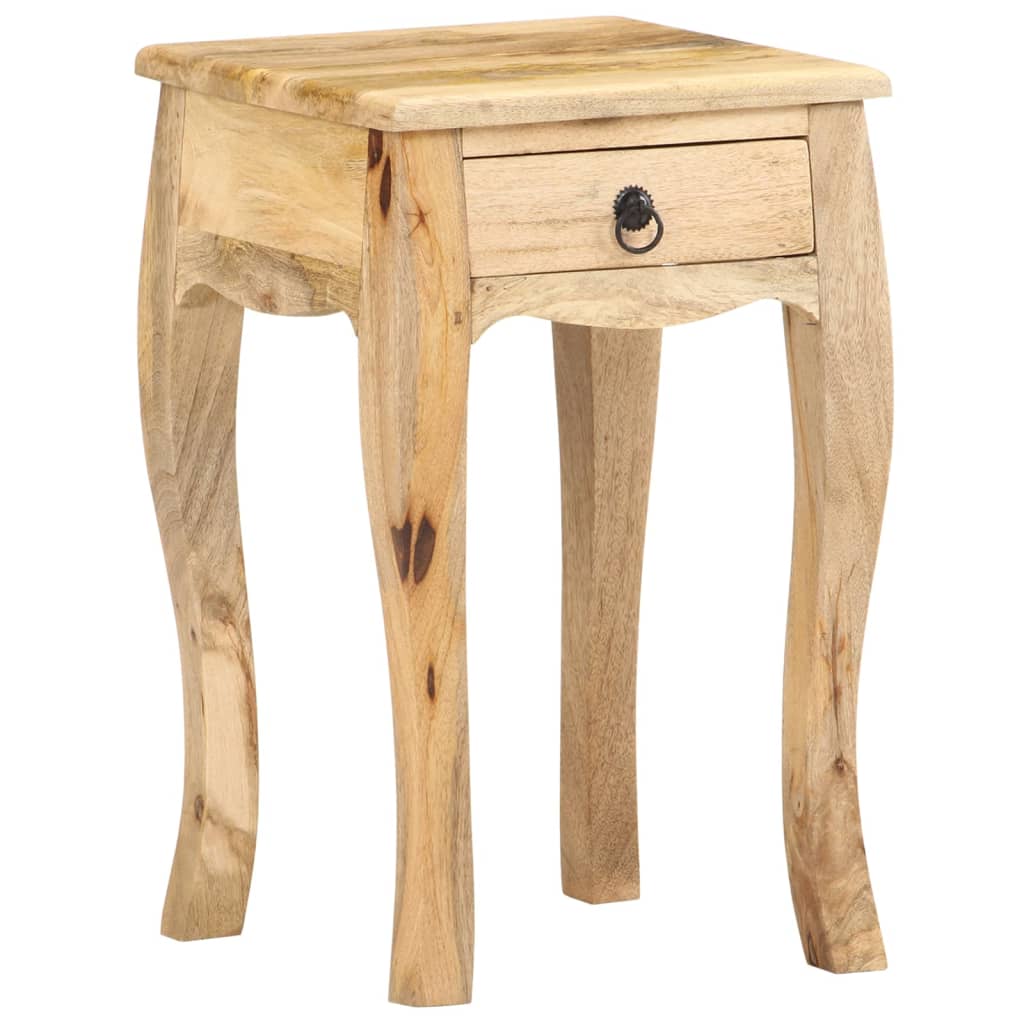 Bedside Table - STRATFORD Moe Nightstand Natural 28cm