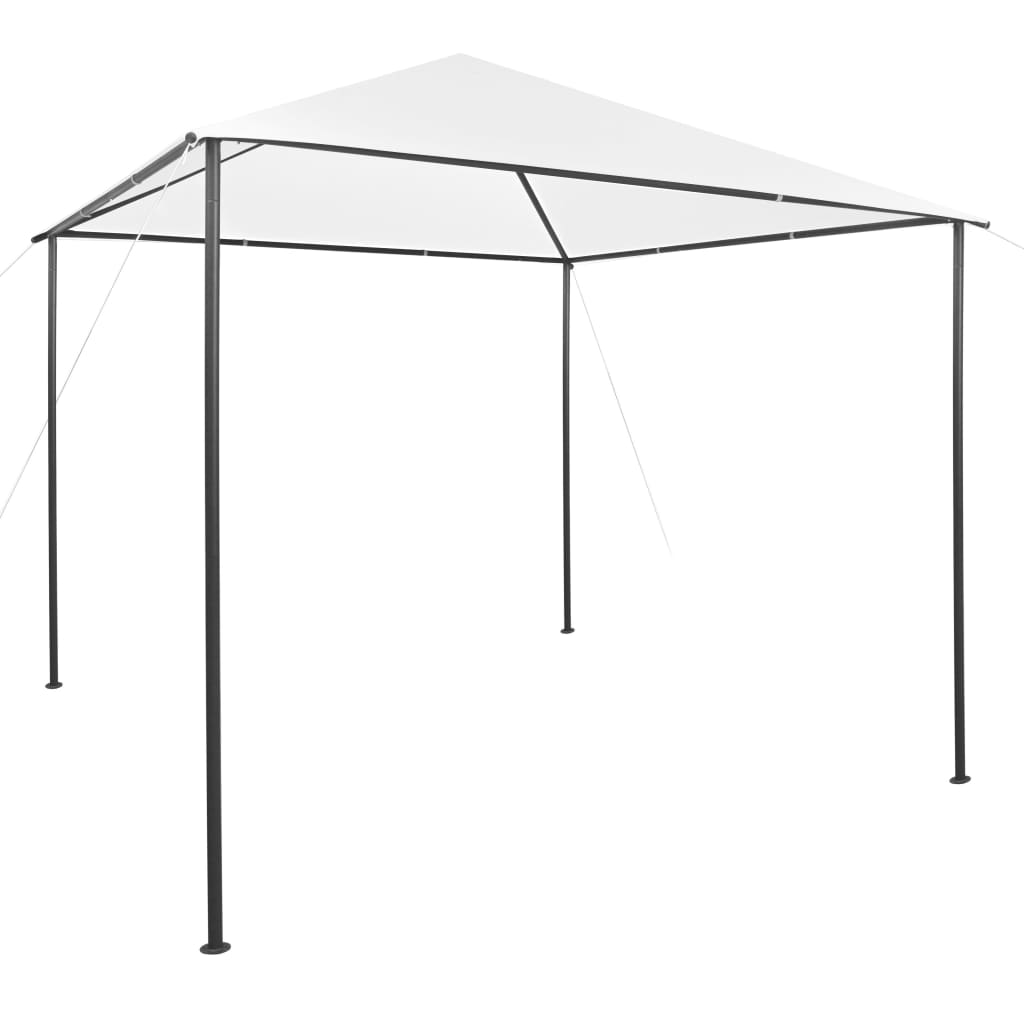 Gazebo 3x3x2.9 m White 180 g/m2