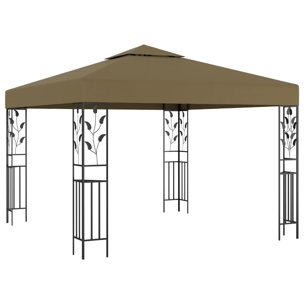 Gazebo 3x3 m Taupe 180 g/m2