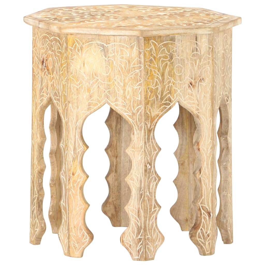 Side Table Ã ̃48 cm Solid Mango Wood