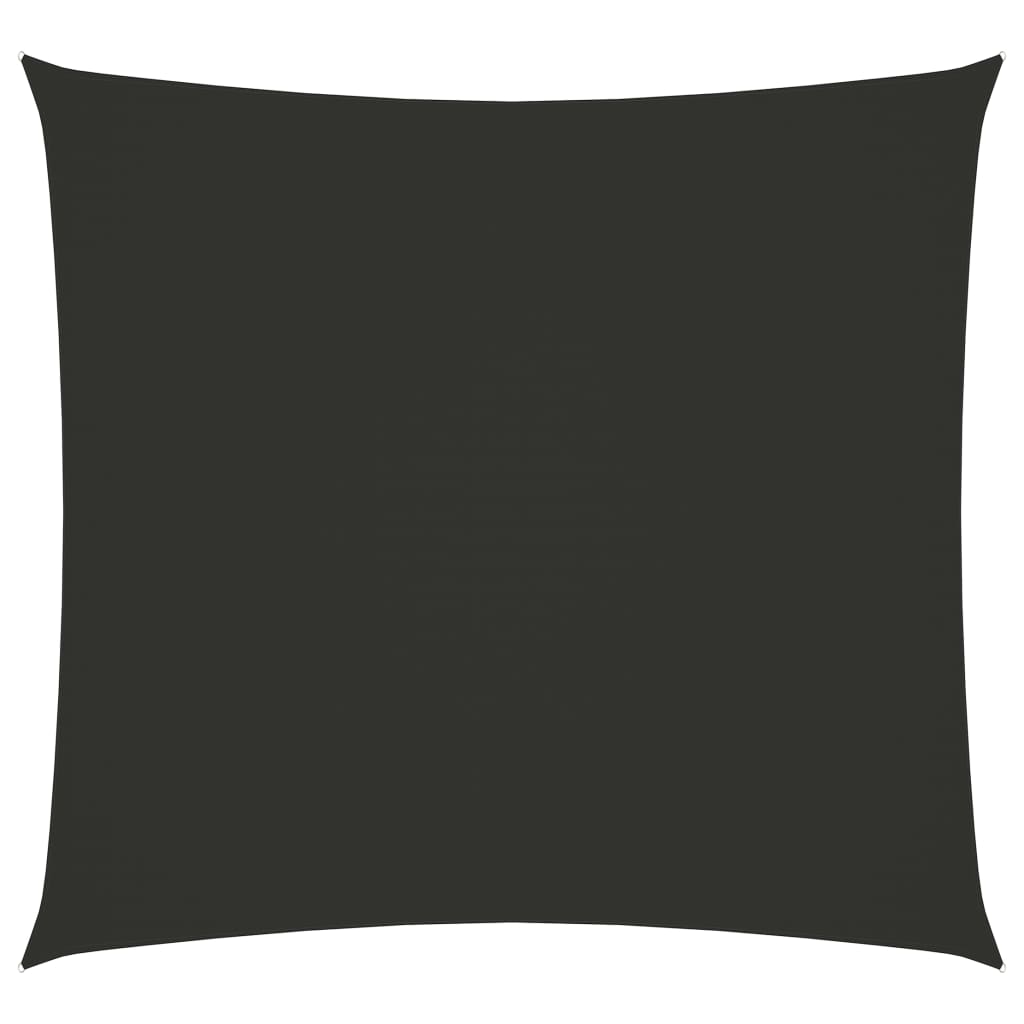 Sunshade Sail Oxford Fabric Square 2.5x2.5 m Anthracite