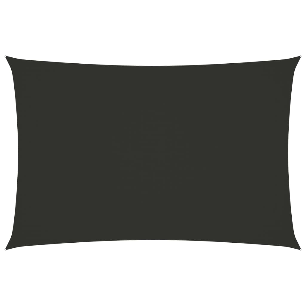 Sunshade Sail Oxford Fabric Rectangular 2x4.5 m Anthracite