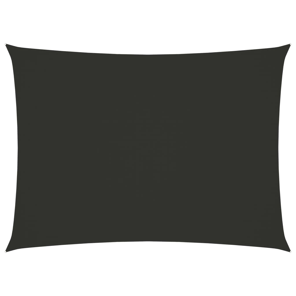 Sunshade Sail Oxford Fabric Rectangular 3x4.5 m Anthracite