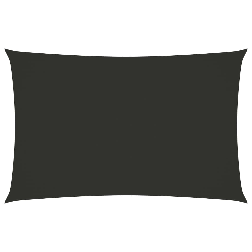 Sunshade Sail Oxford Fabric Rectangular 4x7 m Anthracite