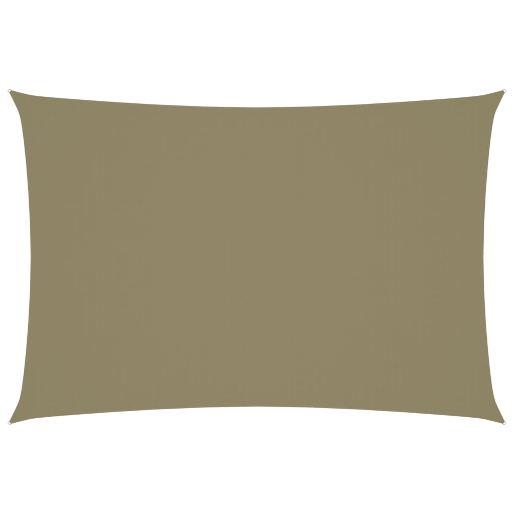 Sunshade Sail Oxford Fabric Rectangular 2.5x4.5 m Beige