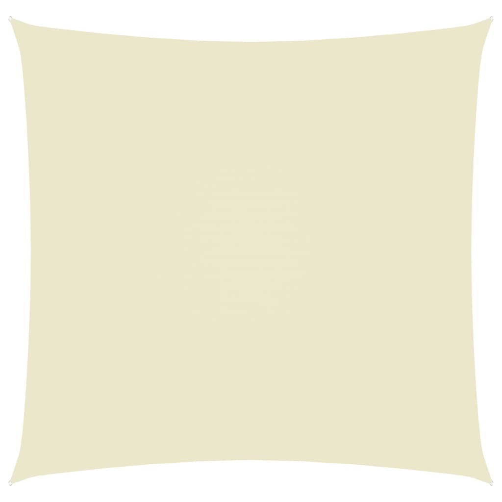 Sunshade Sail Oxford Fabric Square 6x6 m Cream