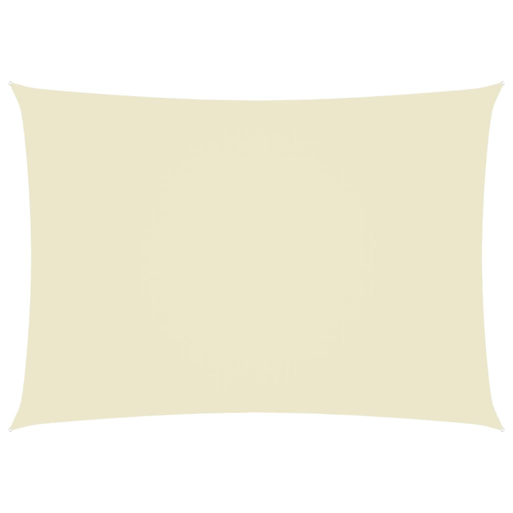 Sunshade Sail Oxford Fabric Rectangular 2.5x4.5 m Cream