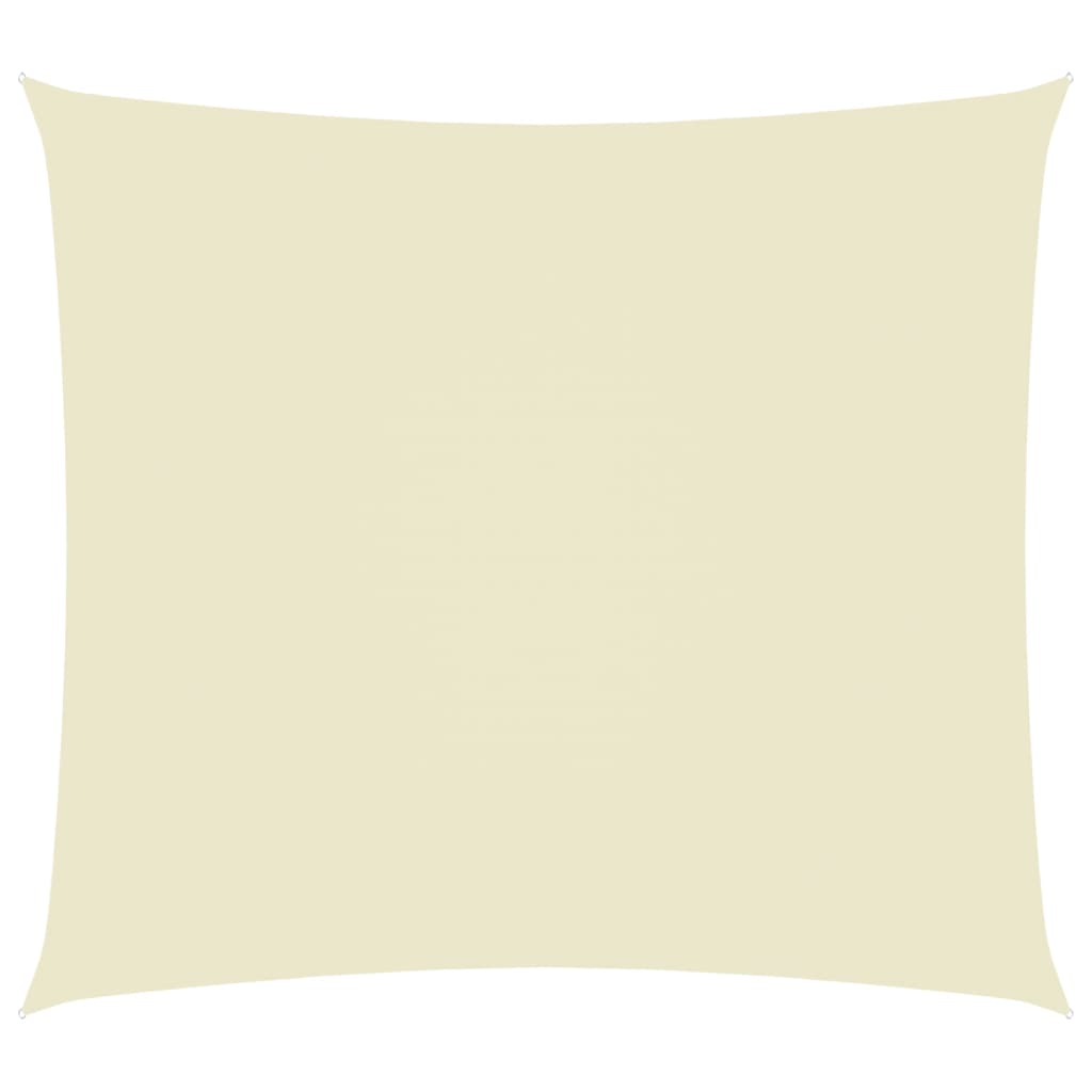 Sunshade Sail Oxford Fabric Rectangular 3.5x4.5 m Cream