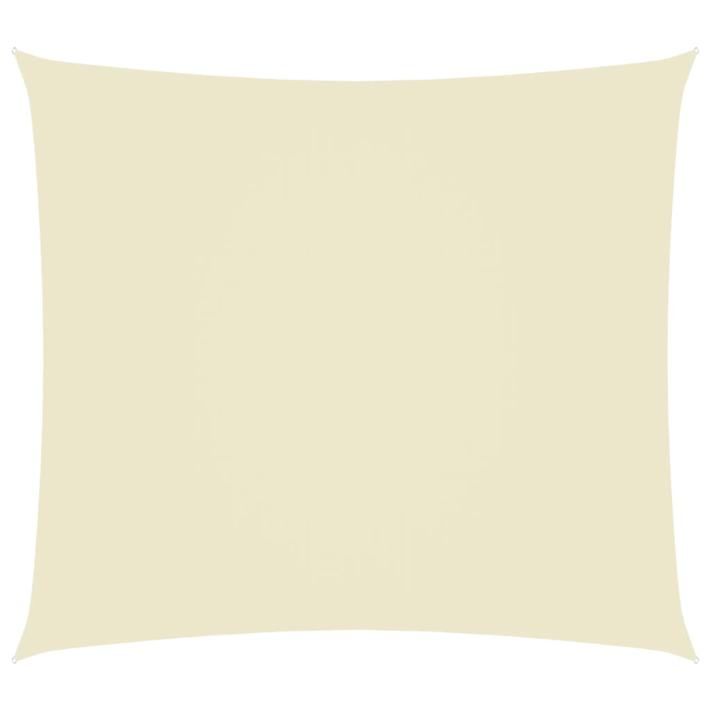 Sunshade Sail Oxford Fabric Rectangular 4x5 m Cream