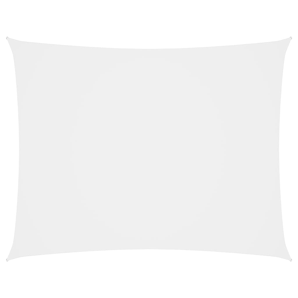 Sunshade Sail Oxford Fabric Rectangular 2.5x4.5 m White