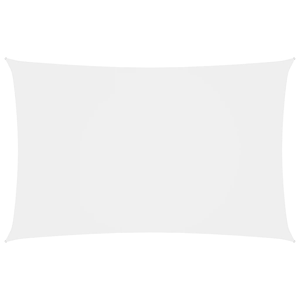 Sunshade Sail Oxford Fabric Rectangular 2.5x5 m White