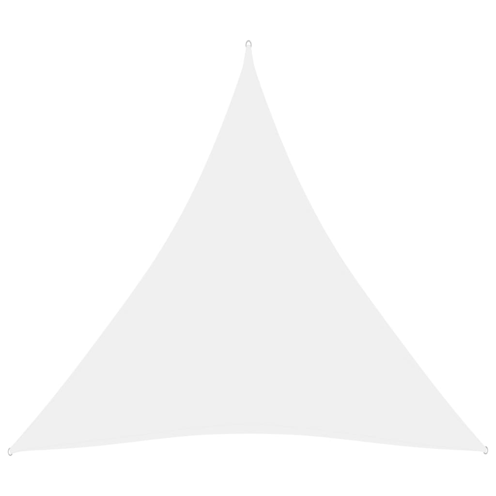 Sunshade Sail Oxford Fabric Triangular 3.6x3.6x3.6 m White