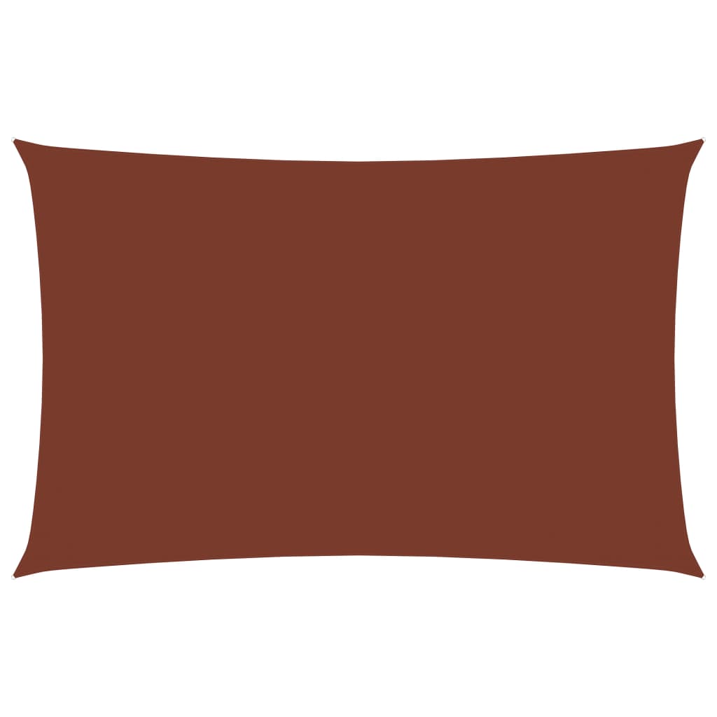 Sunshade Sail Oxford Fabric Rectangular 2x4.5 m Terracotta