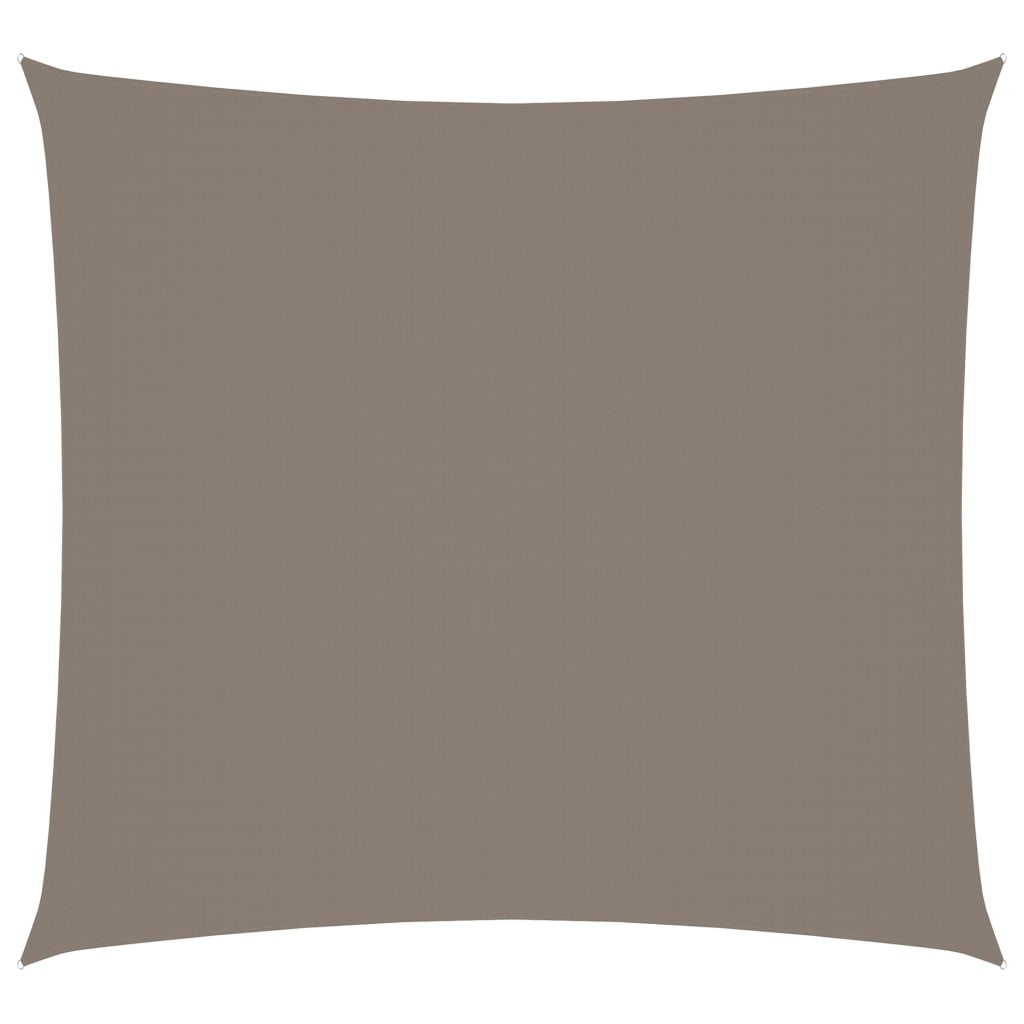 Sunshade Sail Oxford Fabric Square 4x4 m Taupe