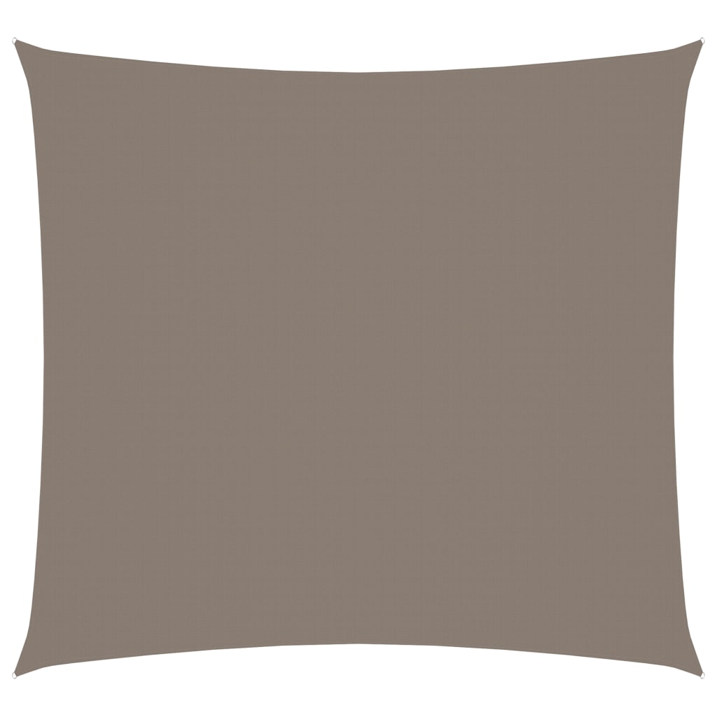 Sunshade Sail Oxford Fabric Square 6x6 m Taupe