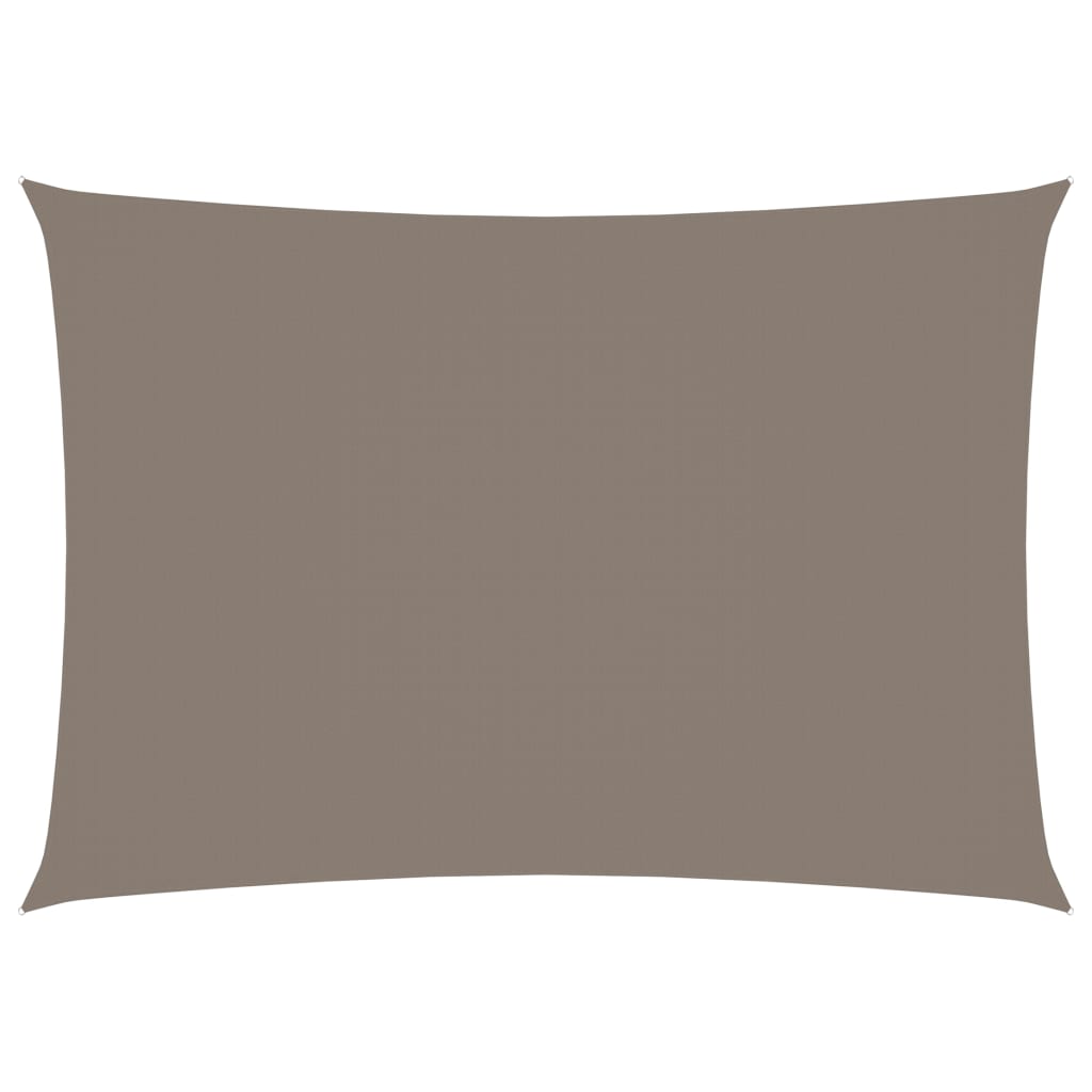 Sunshade Sail Oxford Fabric Rectangular 3.5x4.5 m Taupe