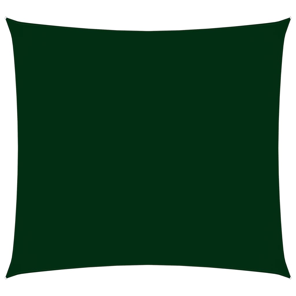 Sunshade Sail Oxford Fabric Square 2.5x2.5 m Dark Green