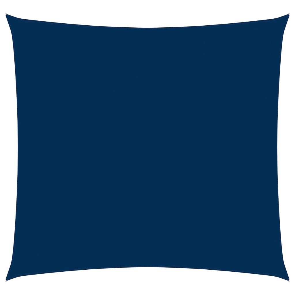 Sunshade Sail Oxford Fabric Square 6x6 m Blue