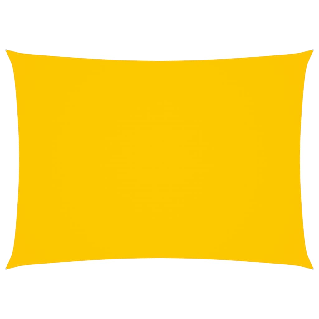 Sunshade Sail Oxford Fabric Rectangular 2x4.5 m Yellow