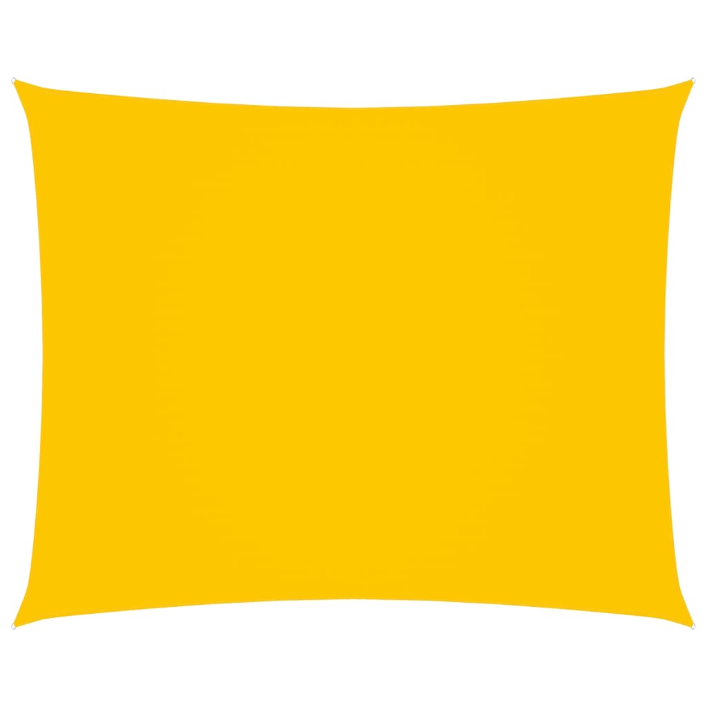 Sunshade Sail Oxford Fabric Rectangular 3.5x4.5 m Yellow
