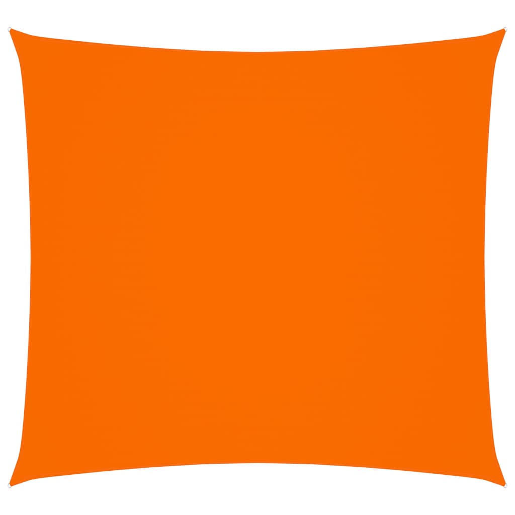Sunshade Sail Oxford Fabric Square 3.6x3.6 m Orange