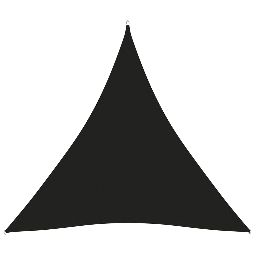 Sunshade Sail Oxford Fabric Triangular 3.6x3.6x3.6 m Black