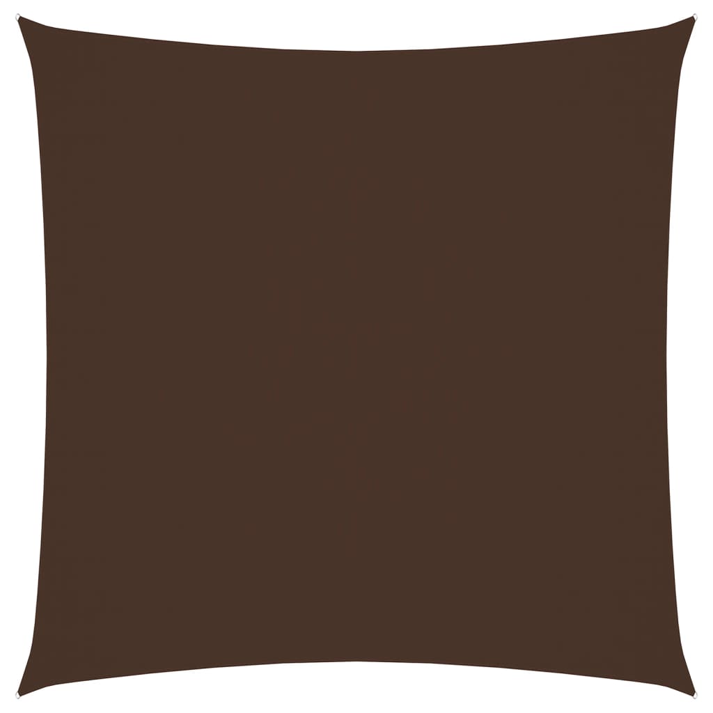 Sunshade Sail Oxford Fabric Square 4.5x4.5 m Brown