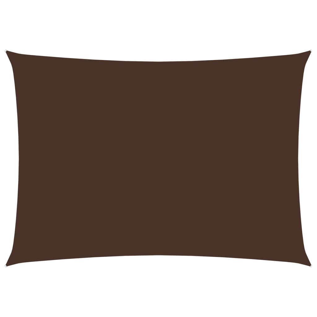 Sunshade Sail Oxford Fabric Rectangular 2x4.5 m Brown