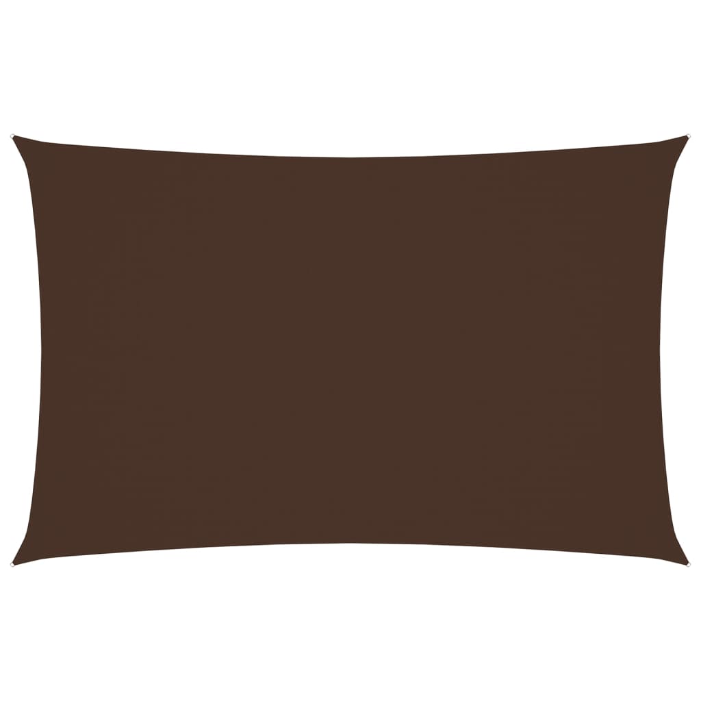Sunshade Sail Oxford Fabric Rectangular 2.5x5 m Brown