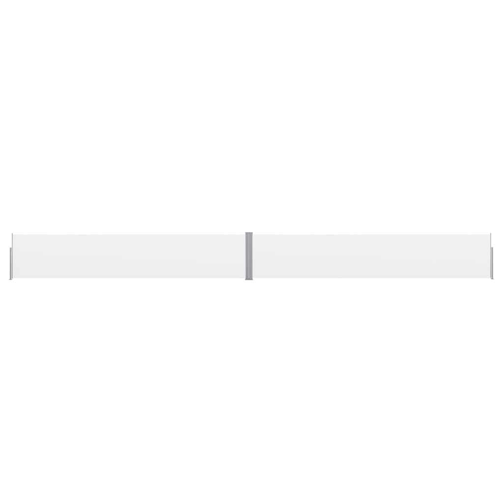 Patio Retractable Side Awning 140x1200 cm Cream