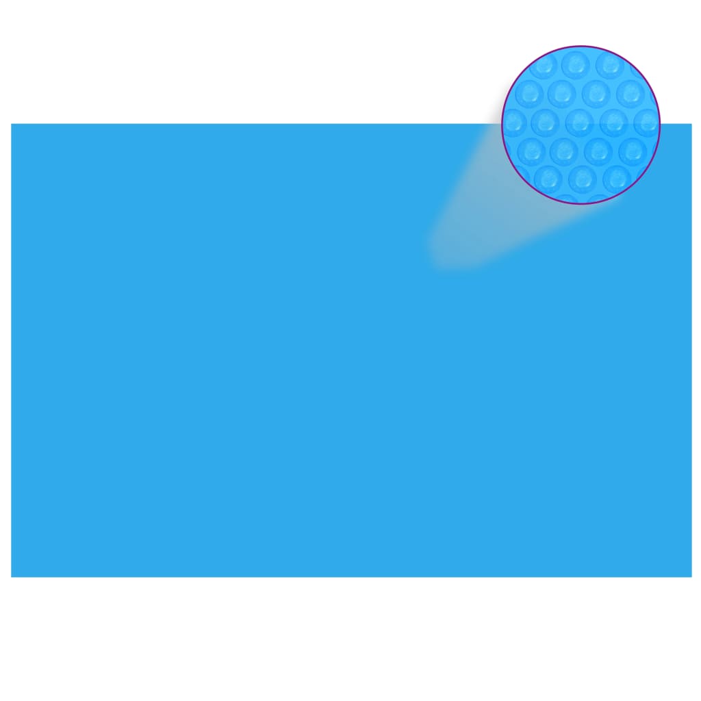 Rectangular Pool Cover 600x400 cm PE Blue