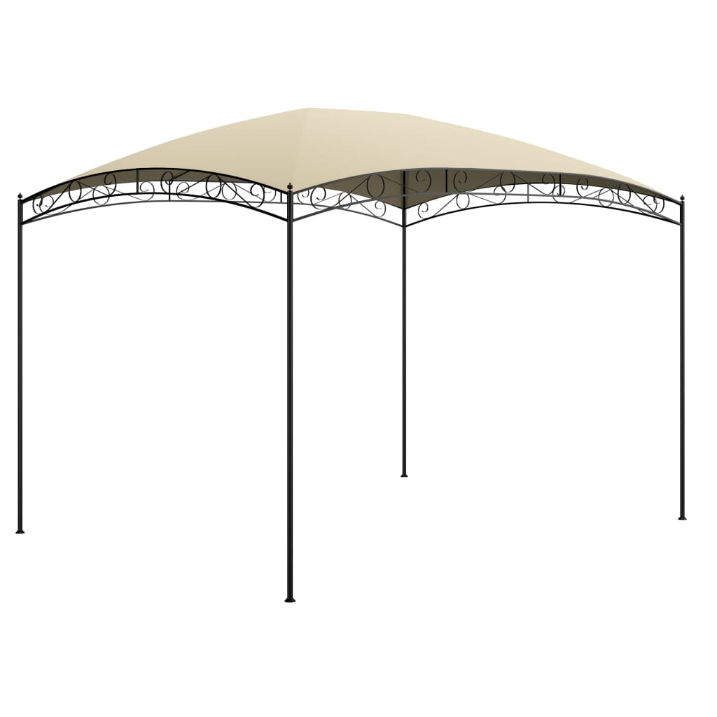 Gazebo 3x4x2.65 m Cream 180 g/m2