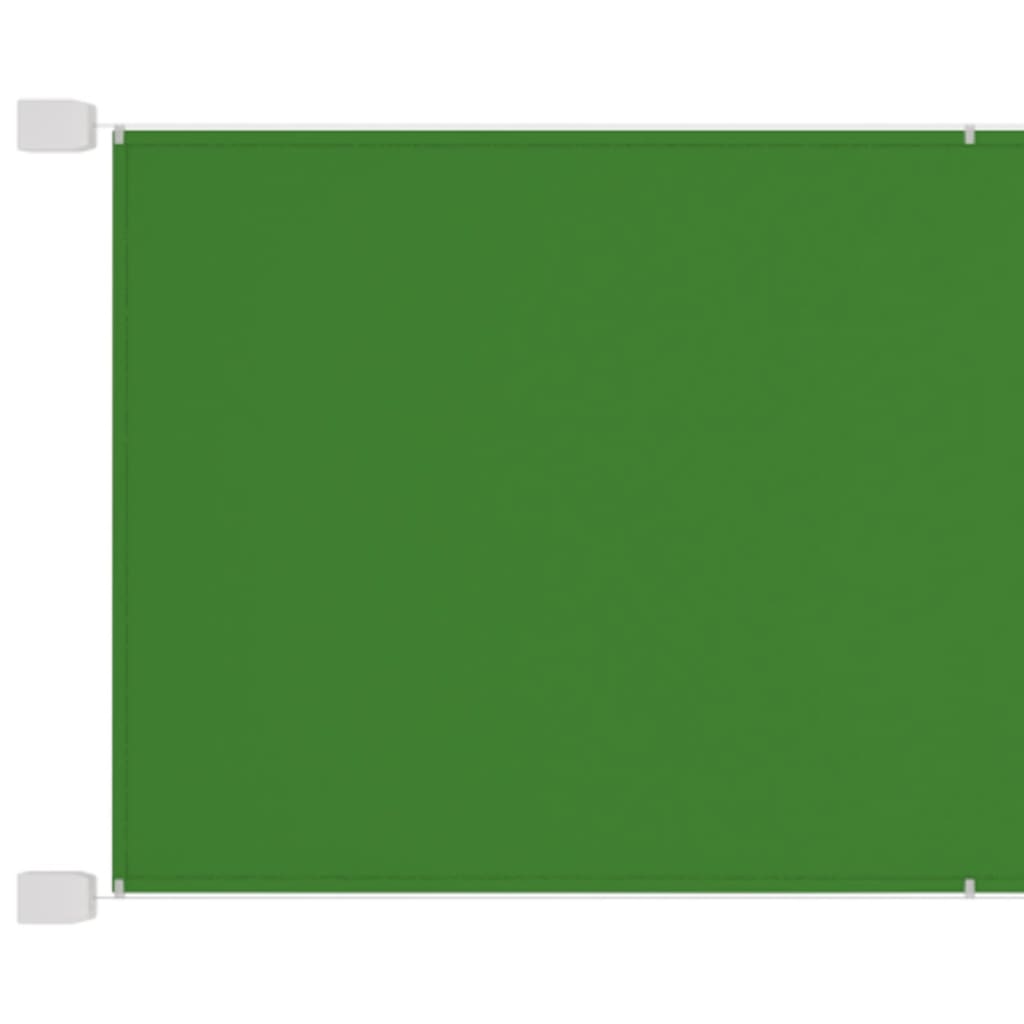 Vertical Awning Light Green 60x270 cm Oxford Fabric
