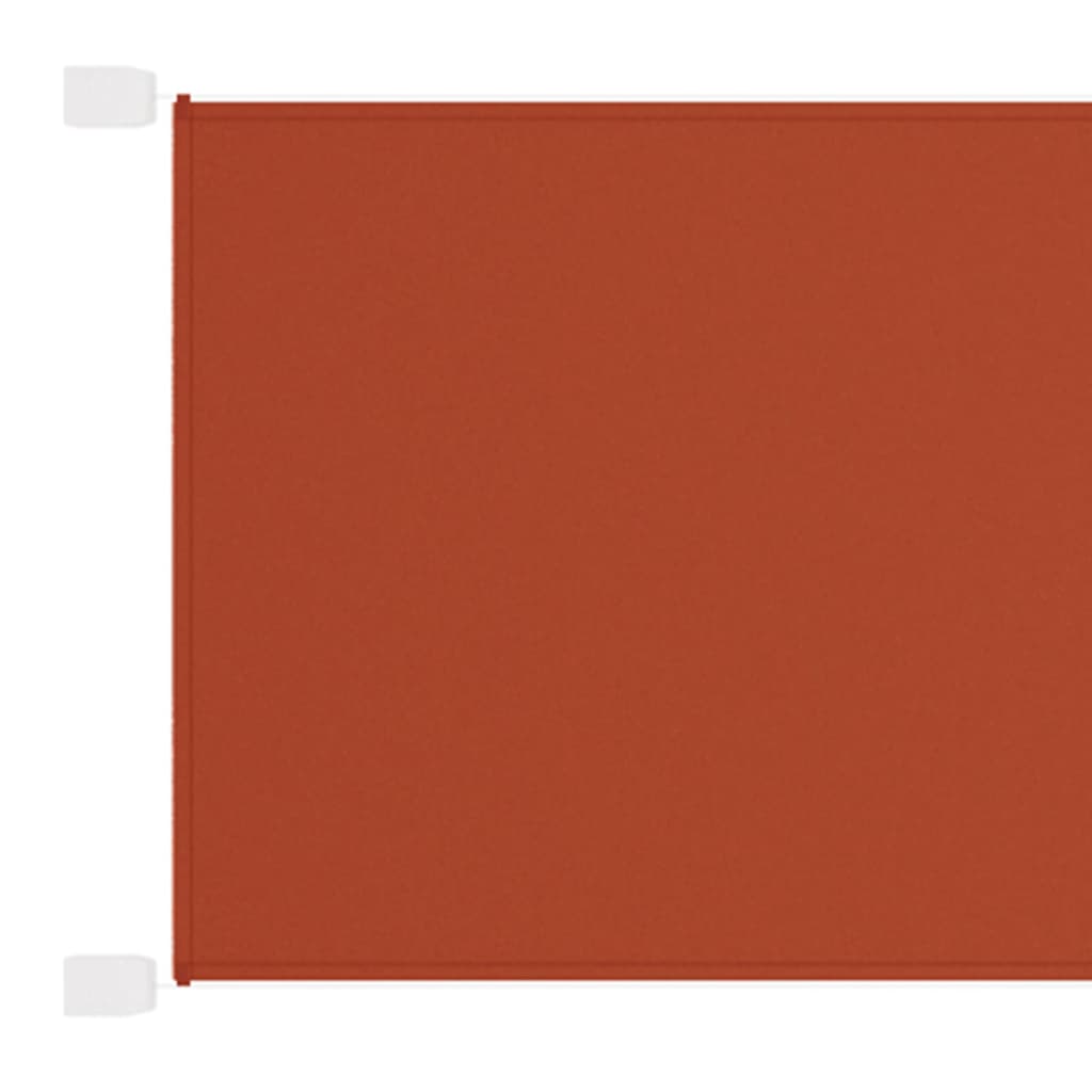 Vertical Awning Terracotta 140x420 cm Oxford Fabric