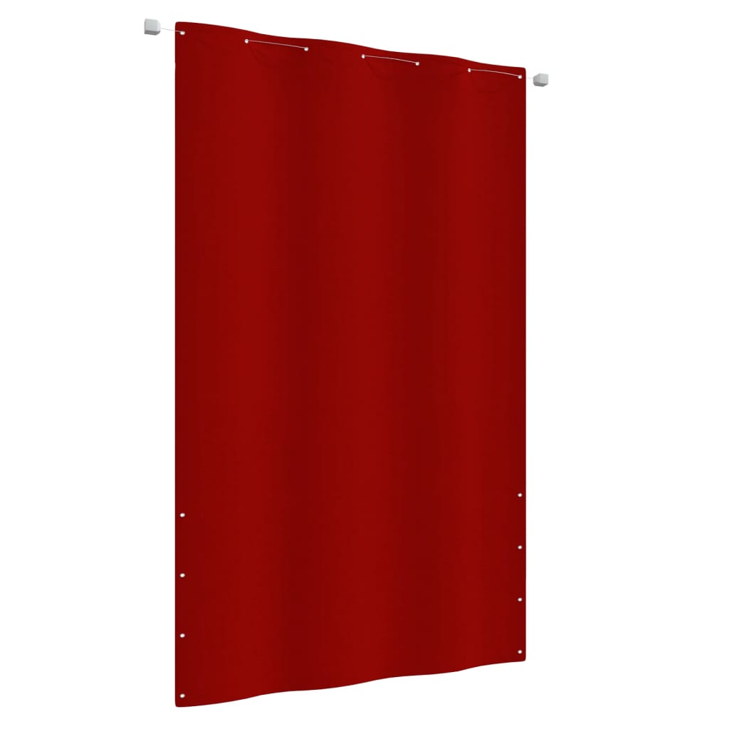 Balcony Screen Red 140x240 cm Oxford Fabric