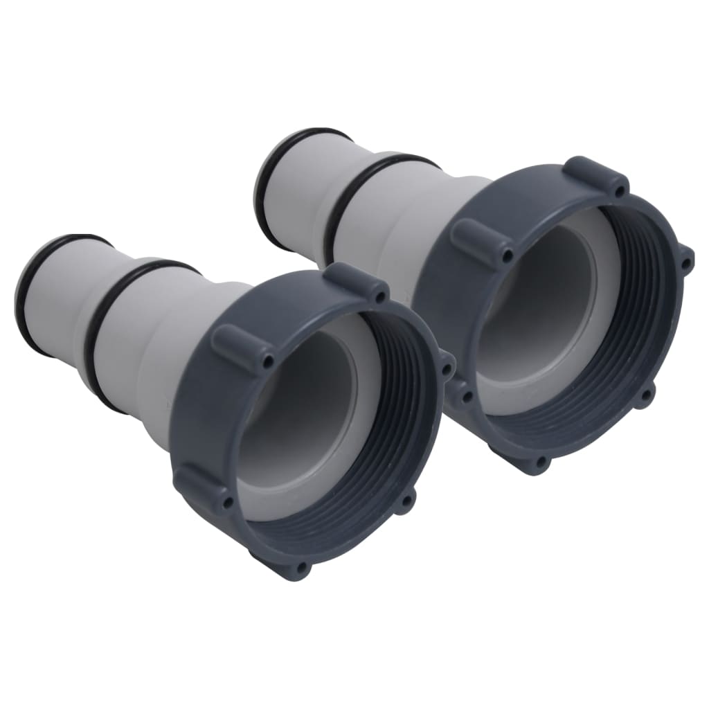 Pool Hose Adapters 2 Pcs Plastic