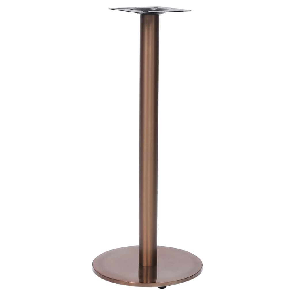 Bistro Table Leg Gold 45x107cm Stainless Steel
