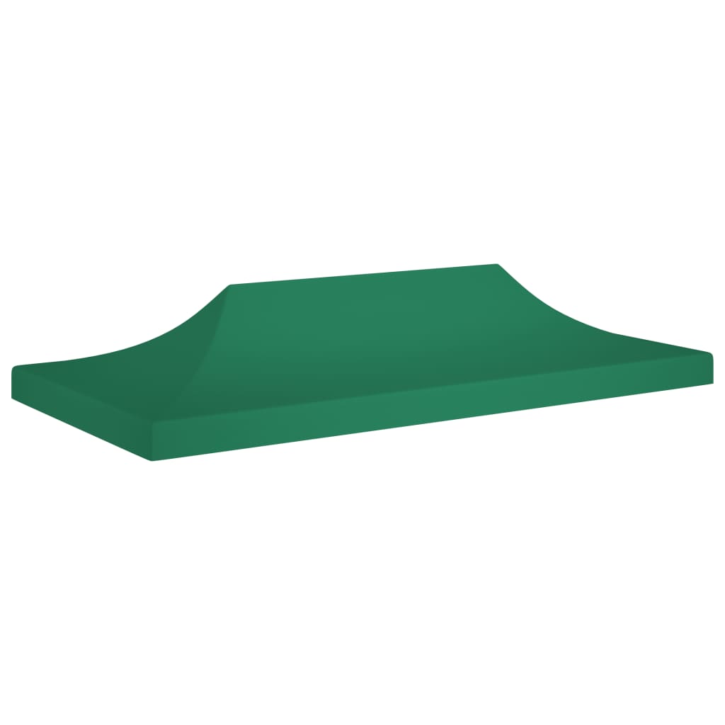 Party Tent Roof 6x3 m Green 270 g/m2