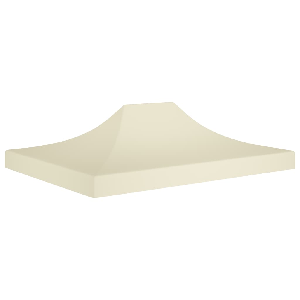 Party Tent Roof 4x3 m Cream 270 g/m2