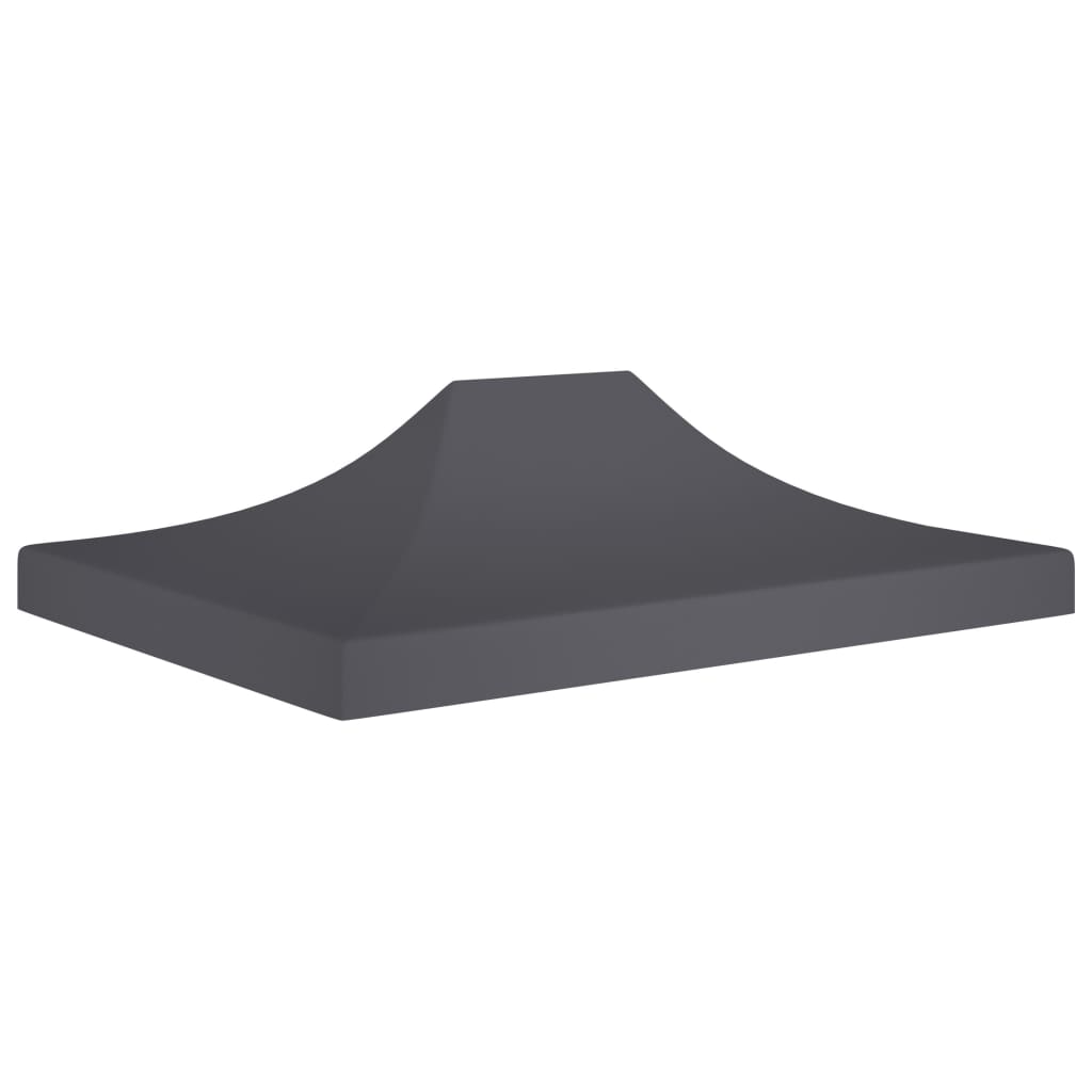 Party Tent Roof 4x3 m Anthracite 270 g/m2