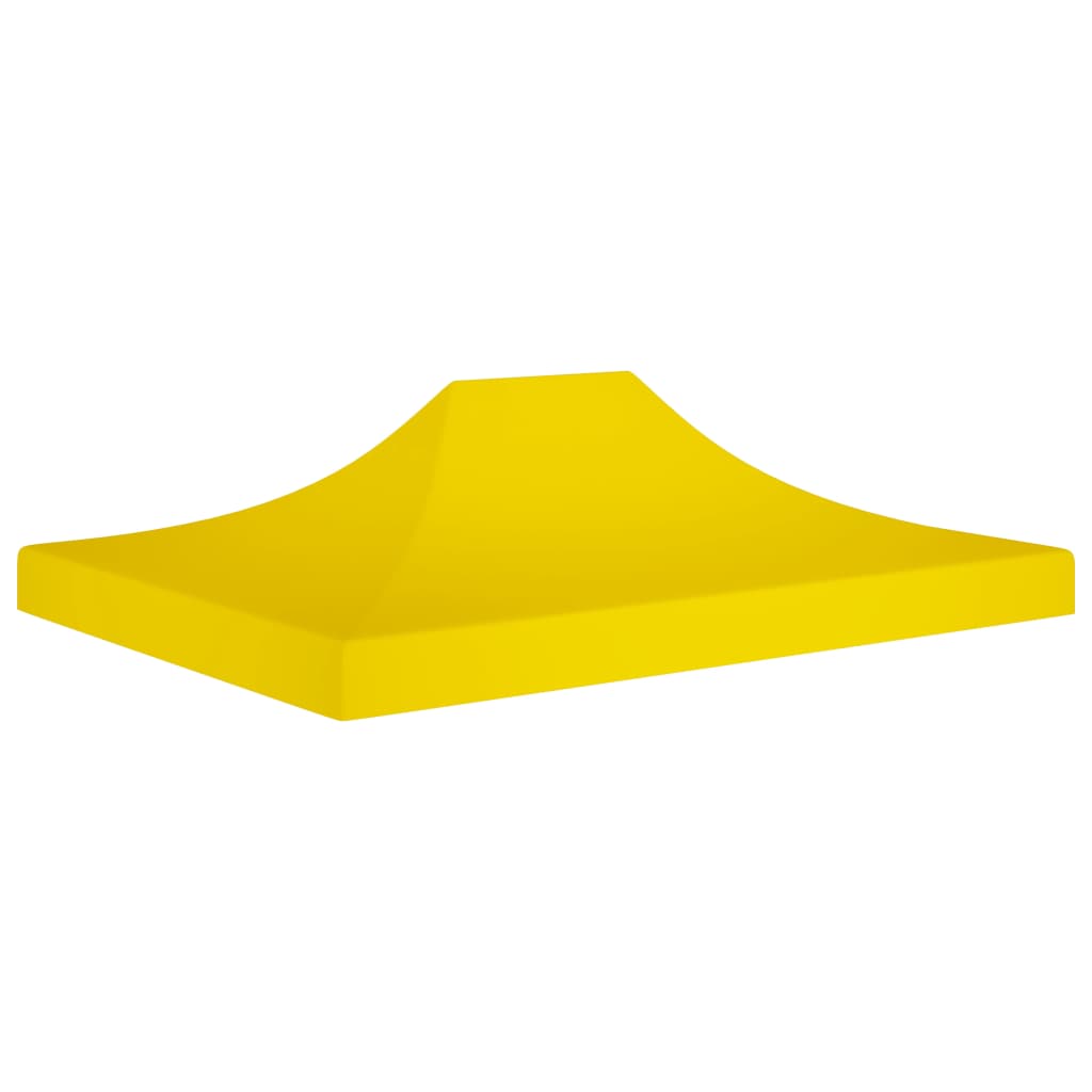 Party Tent Roof 4x3 m Yellow 270 g/m2