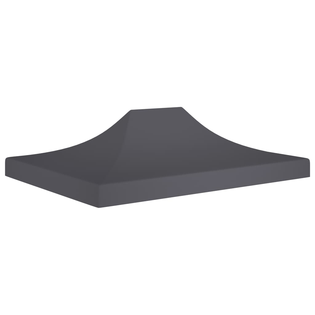Party Tent Roof 4.5x3 m Anthracite 270 gsm