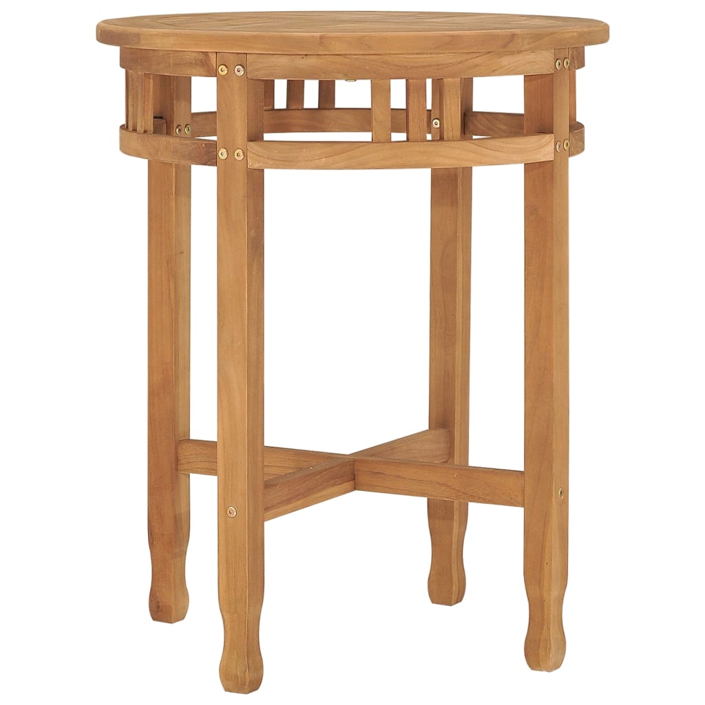 Bistro Table 60x75.5 cm Solid Teak Wood