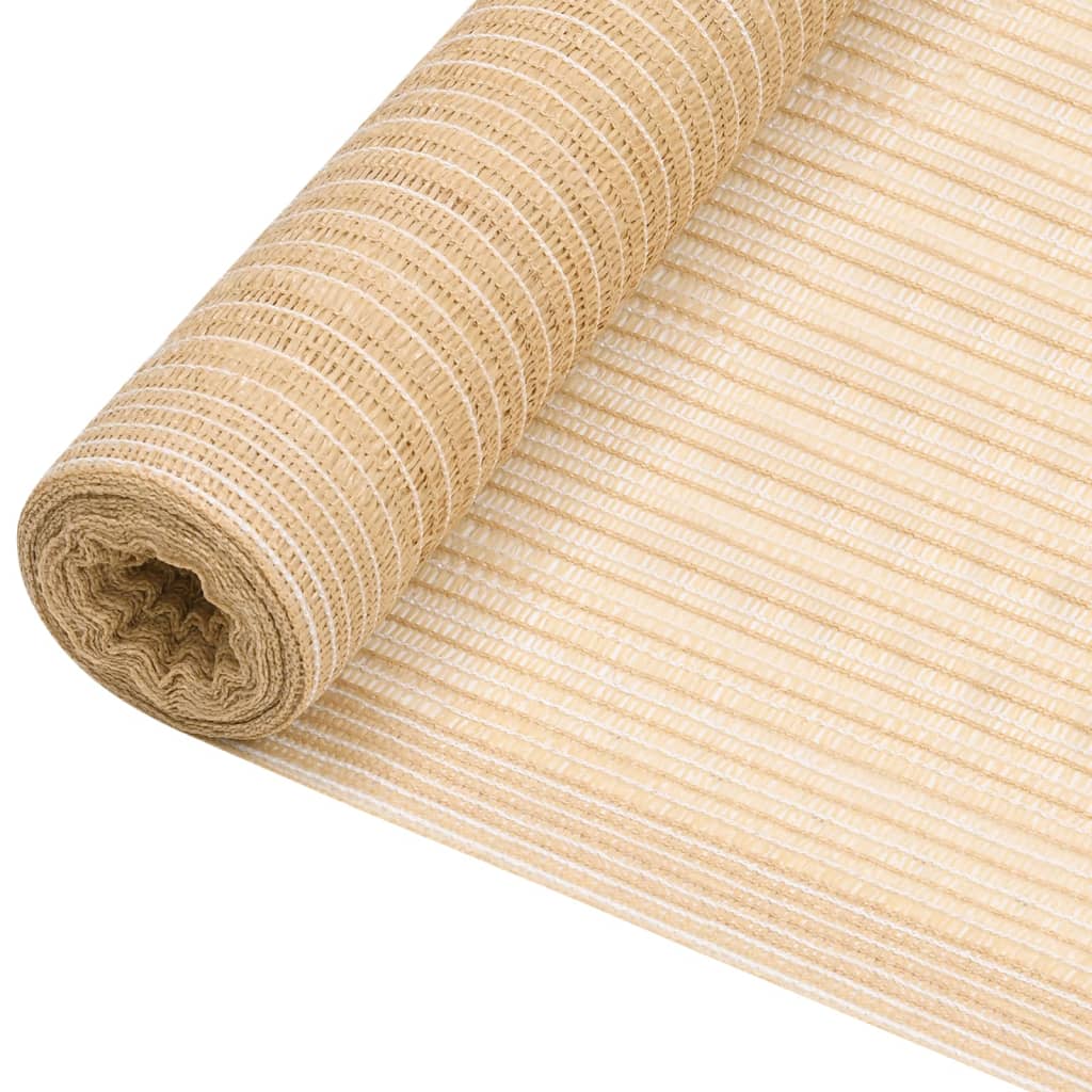 Privacy Net Beige 1.5x10 m HDPE 75 g/m2