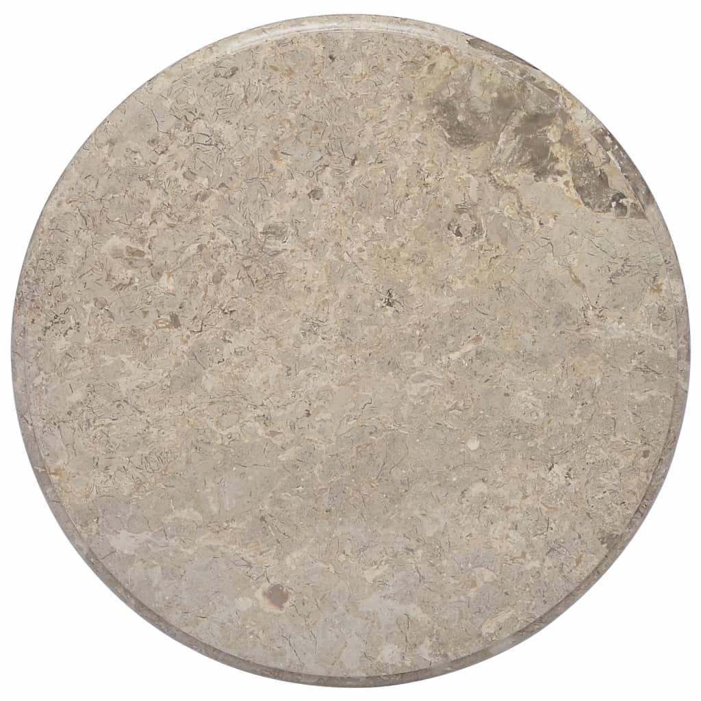 Table Top Grey Ã ̃60x2.5 cm Marble