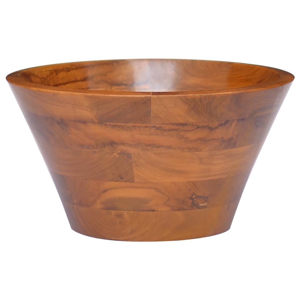 Basin Solid Teak Wood Î 40x20 cm